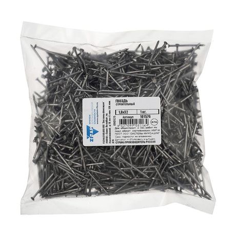Гвоздь строительный 1.8х32 (уп.1кг) Tech-Krep/Zitar 101576