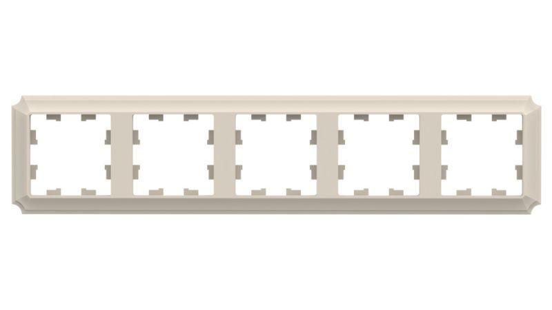 Рамка 5-м AtlasDesign Antique универс. беж. SE ATN100205 APC