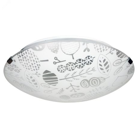 Светильник Лужок 300 НПБ 01-2х60-139 М16 матовый белый кл.штамп металлик ИУ - 1005209258 Элетех