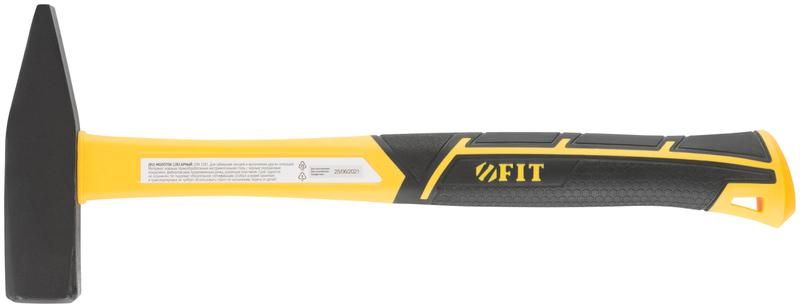 Молоток кованый Профи 600г фибергласовая усилен. ручка FIT 44336 РОС