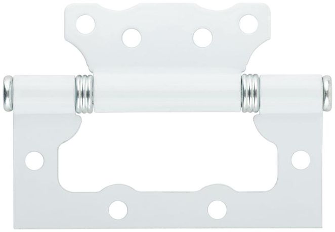 Петля дверная универс ПНУ-100 без врезки полимер бел 66301