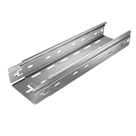 Лоток перфорированный 3000х300х50х1.5мм Быстрый монтаж ПЛЮС - LPplus50*300*1.5*3000 КМ-Профиль PL0223