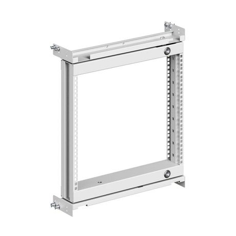 Рама поворотная частичная центрированная 6U для 19дюйм оборудования корпусов CQE N 400х600мм DKC R5FRKP606 ДКС