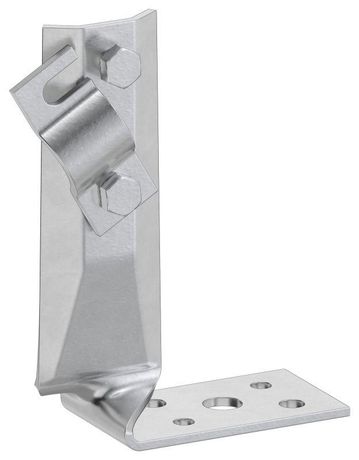 Держатель проводника круглого 6-10мм винтовой угловой скрытый h=70мм оцинкованная сталь IEK - ZDP87-11-1-16-70