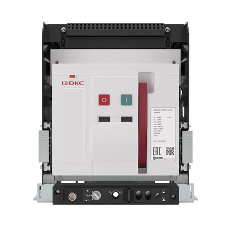 Выключатель нагрузки YON AGS16S-N3DH-0-222K 80кА типоразмер N выкатной управление 220В AC горизонт. подключение DKC ДКС