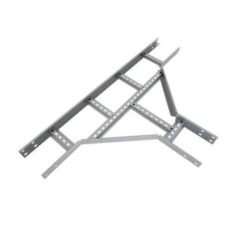 Отвод для лотка Т-образ. лестн. 100х50 сталь 1.2мм "БЫСТРЫЙ МОНТАЖ" LTDS50-100-1.2 КМ LO0313 КМ-Профиль