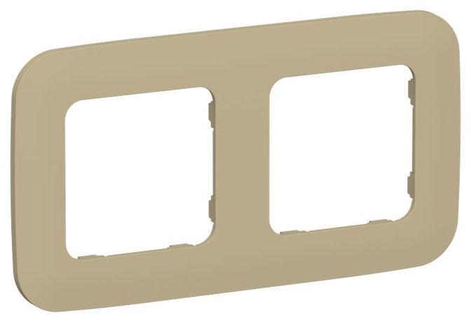 Рамка 2-м СП FLITE РУ-2-А-ФлХ хаки IEK FI-M22-31-20-K59 IEK арт. FI-M22-31-20-K59