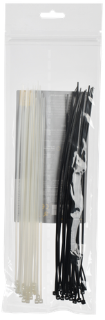 Набор хомутов 2,5х250 (25б. 25ч) (50шт/упак) | UNH35-N04-050 IEK