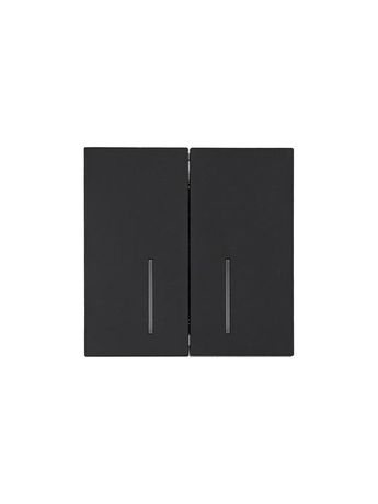 Выключатель 2-кл. с индик. СП ZIMA IP20 10А безвинт. зажим черн. бархат LEZARD 704-4288-112QC