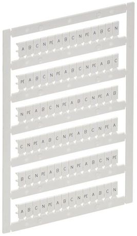 Маркер для CTS/CP 2.5кв.мм "A; B; C; N; PE" ARMAFIX IEK AF-CT10D-M-D25-21