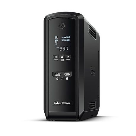 Источник бесперебойного питания Line-Interactive CP1500EPFCLCD 1500В.А/900Вт USB/RS-232/RJ11/45 (6 Euro) CyberPower 1000449179