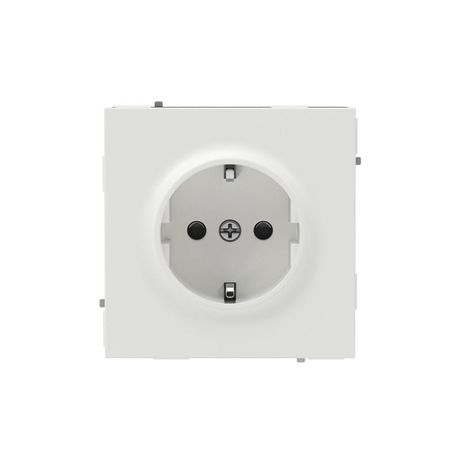 Розетка силовая KANT 2P+E защ. шторки бел. песок DKC 7010003 ДКС DKC арт. 7010003