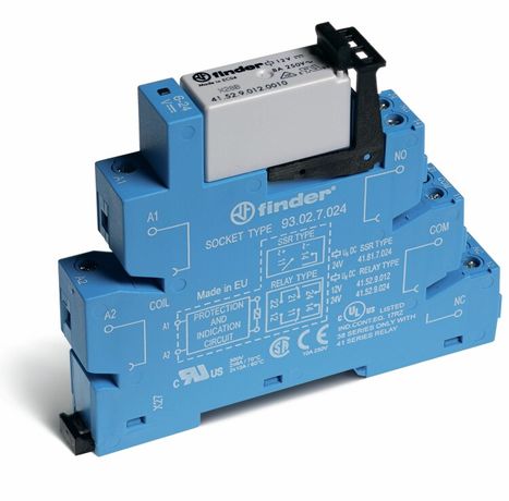 Интерфейсный модуль, электромеханическое реле; 2CO 8A; контакты AgNi; питание 110-125В AC/DC; категория защиты IP20 | 385201250060 Finder 38.52.0.125.0060