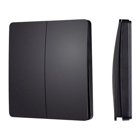 Панель кнопочная KINETIC-801-22-2G-WP-SUF Black (No battery IP67 433Mhz) пластик INTELLIGENT ARLIGHT 048257