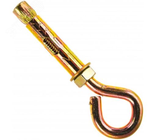 Анкерный болт с кольцом 8х45 (1 шт) - пакет ( 0,026 кг) | 124365 Tech-KREP