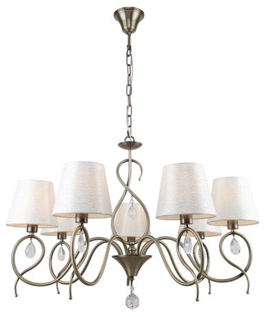 Люстра Beatrix 2067-307 7 х Е14 40 Вт классика | Б0055471 Rivoli ЭРА