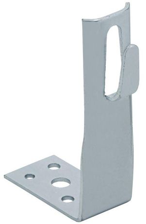 Держатель проводника круглого 6-8мм угловой h=80мм оцинкованная сталь HDZ IEK - ZDP87-14-1-68-80