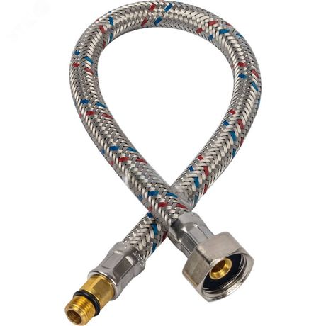 Подводка гибкая для смесителя М10 х 18 - 1/2' ВР длина 40 см SHF 0025 181015 STOUT RG008P0SIFA2H5