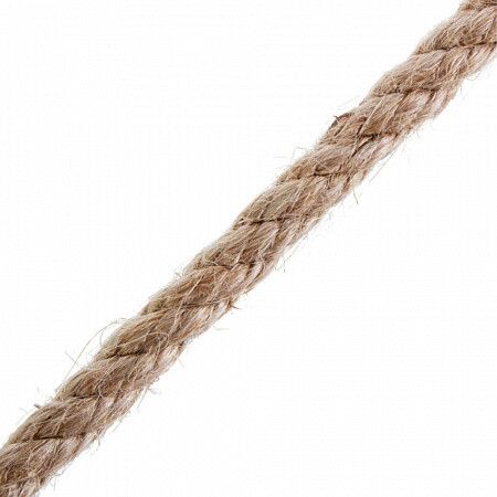 Канат джутовый тросовой свивки 6,0мм, катушка 250 м | 125606 Tech-KREP