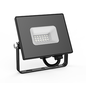 Прожектор светодиодный Elementary 10W 650lm зеленого свечения 175-265V IP65 черный LED 1/20 | 613100610 Gauss