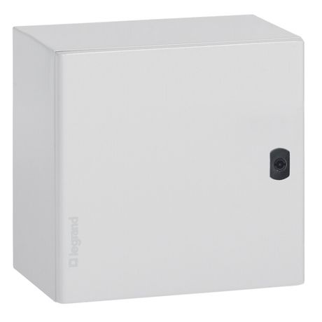 Металлический шкаф Atlantic - IP55 IK10 RAL 7035 300x300x150 квадратный | 035505 Legrand