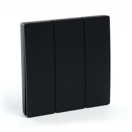 Выключатель дистанционного управления 230V 500W трехклавишный, TM83, черный | 41724 FERON