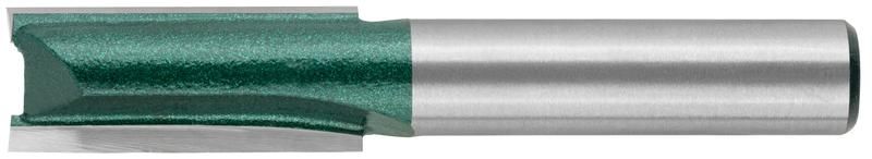 Фреза пазовая прямая с двойн. лезвием DхHхL=10х25х55мм FIT 3601-082510 РОС