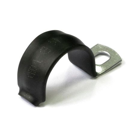 Скоба металлическая однолапковая с полимерным покрытием СМО-П d19-20 мм (100 шт/уп) | PR08.6008 Промрукав Строитель