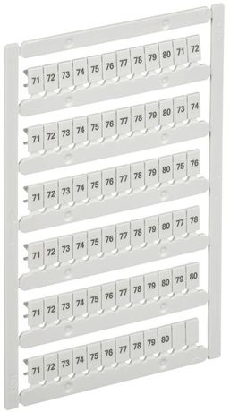 Маркер для CTS/CP 4кв.мм "71-80" ARMAFIX IEK AF-CT10D-M-004-08 IEK арт. AF-CT10D-M-004-08