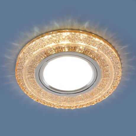 Светильник точечный встраиваемый 2225 MR16 GC тонированный с подсветкой | a043151 Elektrostandard