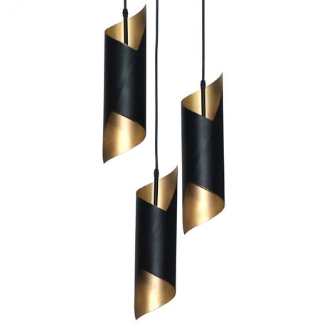 Светильник Маэстро 231 черн.зол.НСБ 01-3х60-138 Е27 ИУ - 1005404230 Элетех