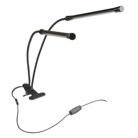 Светильник светодиодный для растений с таймером, на прищепке ULT-P33-15W/SPSB/TM IP40 BLACK спектр рассады и цветения | UL-00004735 Uniel