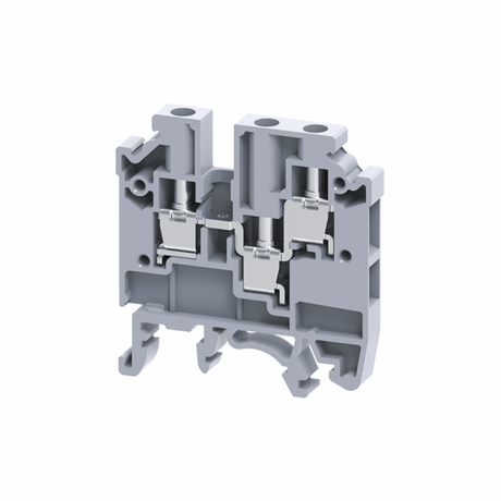Клемма с тремя контактами 2,5 кв.мм винтовая CMC-2,5-TRIPLET-(0,2-4)-I-BU-синий - 289830 КЭАЗ
