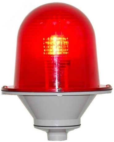 Заградительный огонь ЗОМ-48LED >32Cd тип Б 30-265VAC/DC IP65 - ЗОМ-48LED-АВ ПСП Аэросигнал