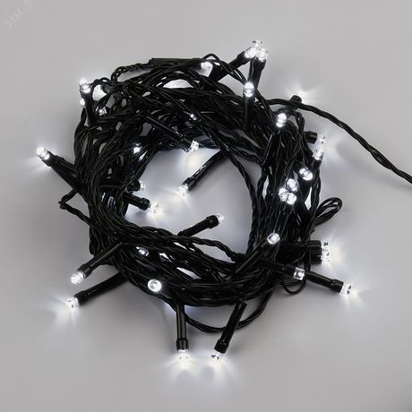 Гирлянда светодиодная 5м 50 светодиодов Белый свет Провод зеленый ULD-S0500-050/DGA WHITE IP20 - UL-00007305 Uniel