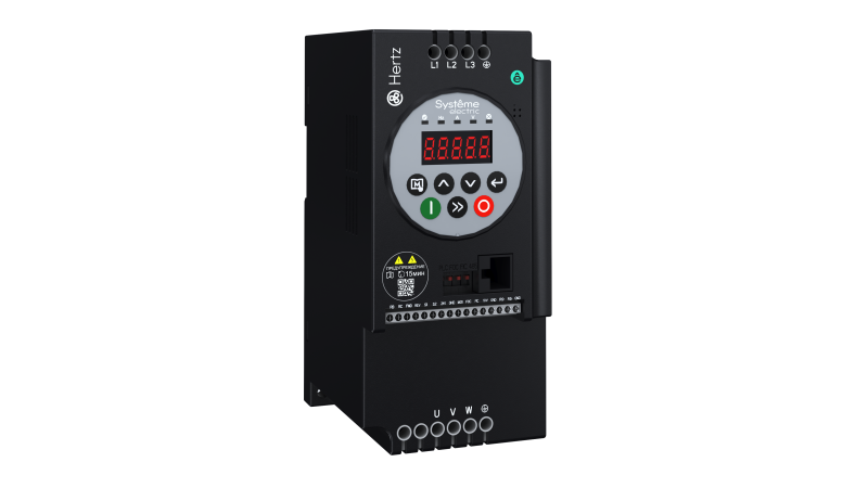 Преобразователь частоты STV050 4кВт 380В ЭМС С3 + LED панель оператора SVPM SE STV050U40N4-SVPM APC