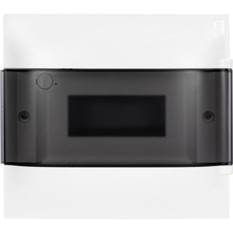 Щиток пластиковый встраиваемый Practibox S (в полые стены) 1х8 дым. дверь Leg 134578 Legrand