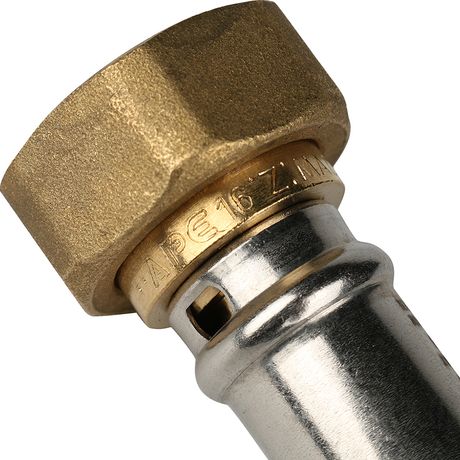 Переходник с накидной гайкой 3/4'х16 для металлопластиковых труб прессовой - SFP-0016-003416 STOUT RG008S9C50151N