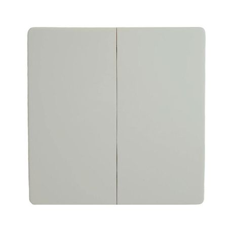 Выключатель дистанционного управления двухклавишный 7мВт, IP65, TM92, белый | 51021 FERON