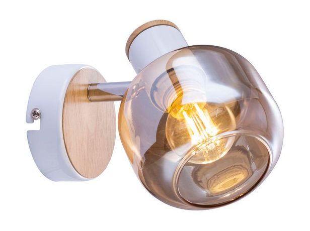 Светильник настенно-потолочный спот Kalisto 7025-701 1 х E14 40 Вт поворотный | Б0047090 Rivoli ЭРА