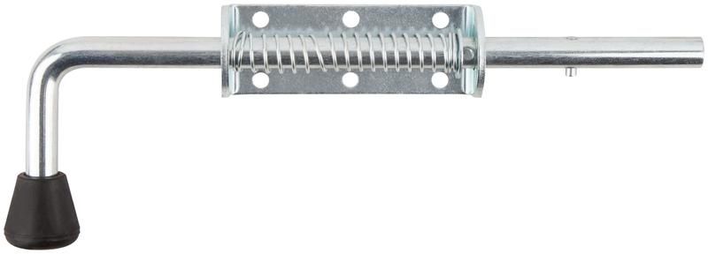 Засов пружинный накладной круглый ригель 300мм 66698