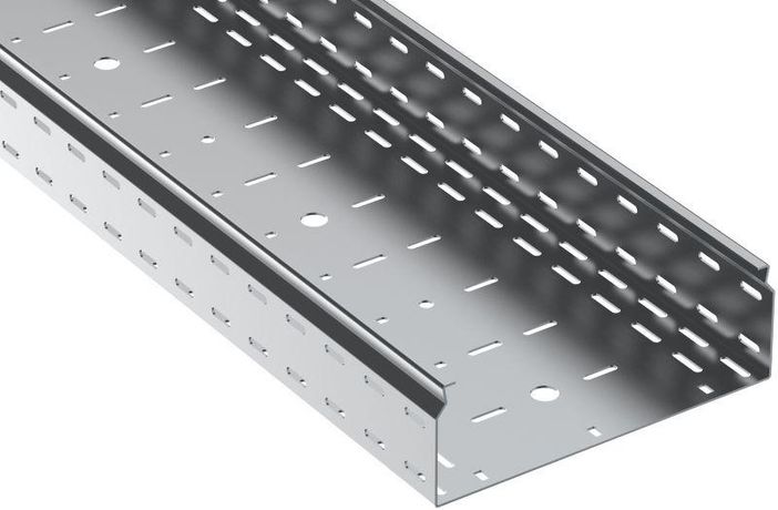 Лоток листовой перфорир. 100х300 L2000 сталь 1.5мм ESCA 7 IEK CLP10-100-300-150-2