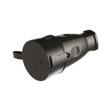 Разъем штепсельный РА16-005 16А IP44 250В с заземл. каучук Витебск 0205-00010 Свет (Витебск)