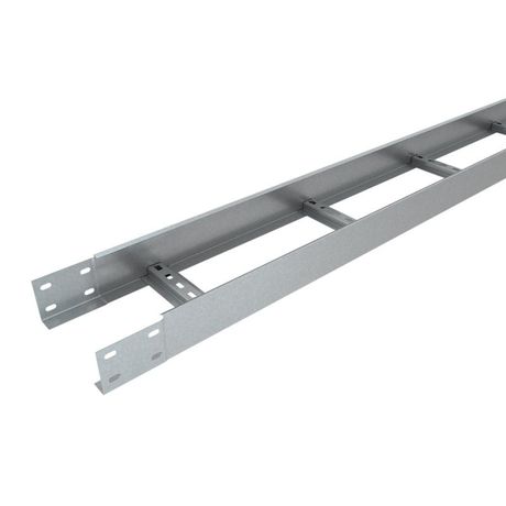 Лоток лестничный 80х200х1,5 L2500 мм "Быстрый монтаж" | LLS80-200-1.5-2500 КМ-Профиль LO20313