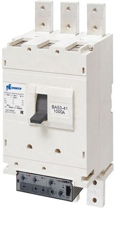 Выключатель автоматический в литом корпусе ВА52-41К-325810-1000А-1140AC-7000А-НР400-660AC-РНН110DC-1З2Р-ВКС-УХЛ3 Контактор N1000-000078 Legrand