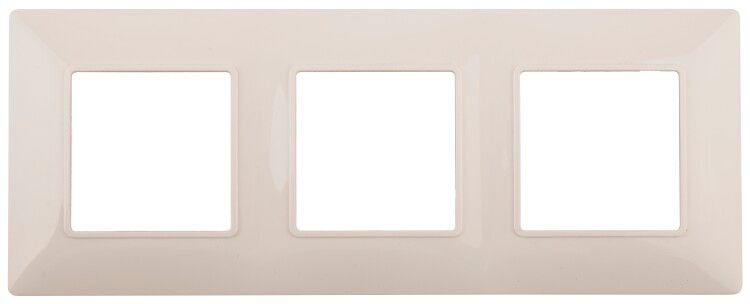 Рамка для розеток и выключателей слоновая кость пластик ЭРА Elegance 14-5003-02 - Б0034394
