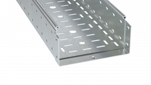 Лоток перфорированный 100х600х6000, 1,2 мм, горячеоцинкованный - SPN60160HDZ ДКС