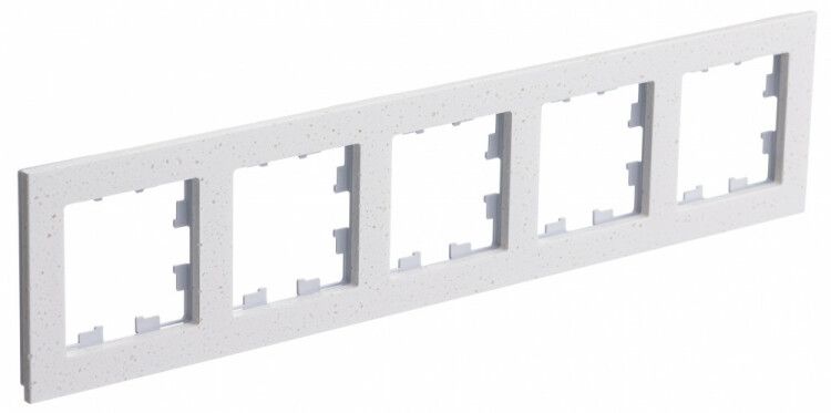 Рамка 5-м AtlasDesign Nature мрамор крем роял SE ATN343105 APC