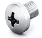 Винт М6х25 DIN 7985, класс прочности 4.8, гальван. цинк, 066025 | ВМ-6х25.48-DIN-ЭЦ Ostec