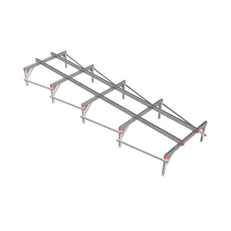 Конструкция опорная для установки оборудования TECHNORAPTOR 1200х4000 тип 2 КМ TR0459 КМ-Профиль